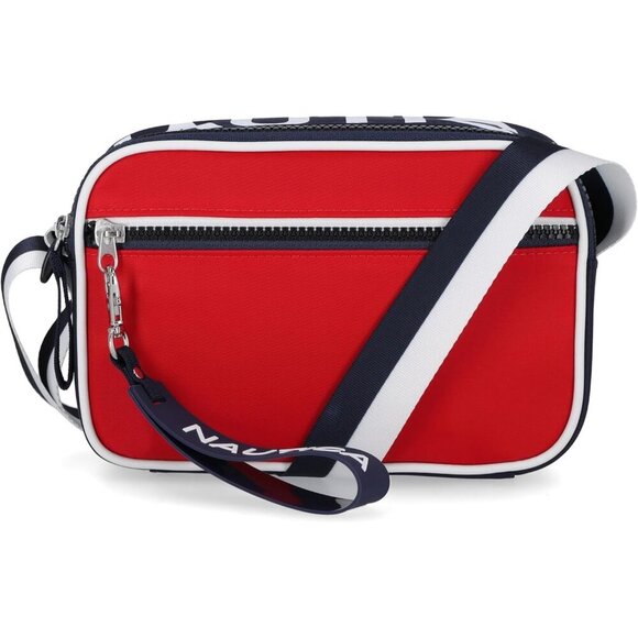 women's Bilateral Red High Seas Camera Crossbody Imported zipper pocket - Picture 2 of 5